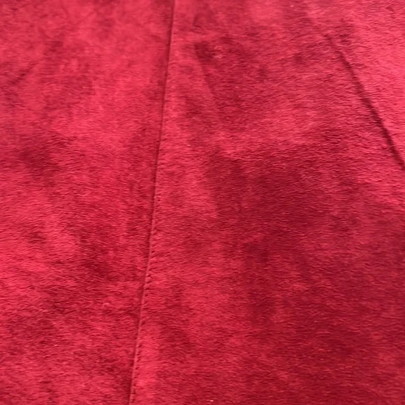 Brandon Thomas Red suede jacket - Picture 4 of 4